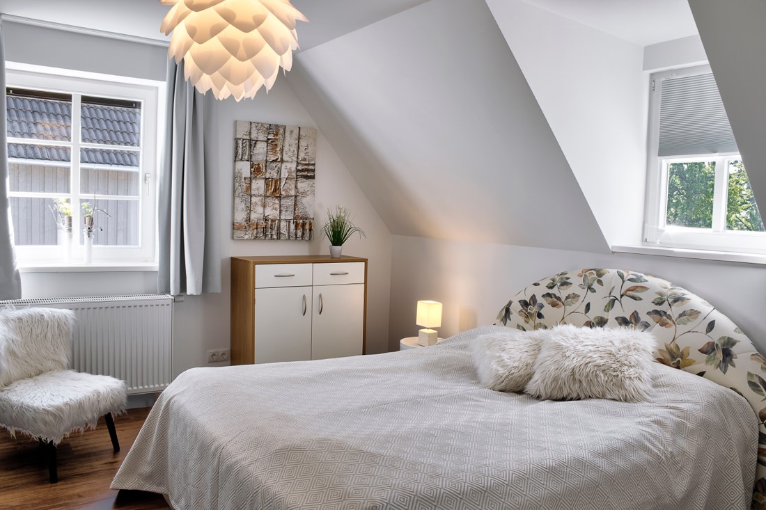Zimmer auf Schloss Falkenhaus